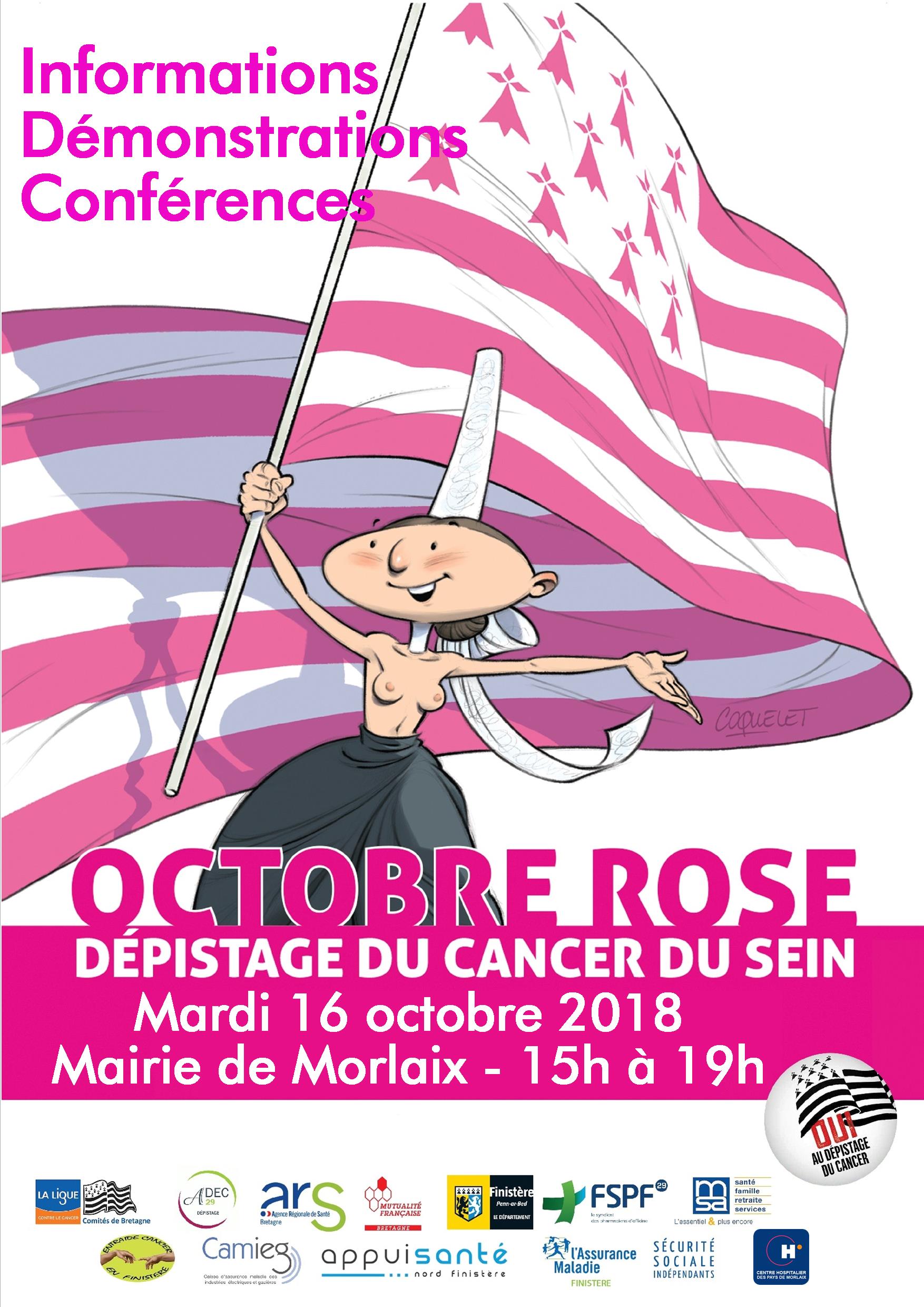 Affiche octobre rose