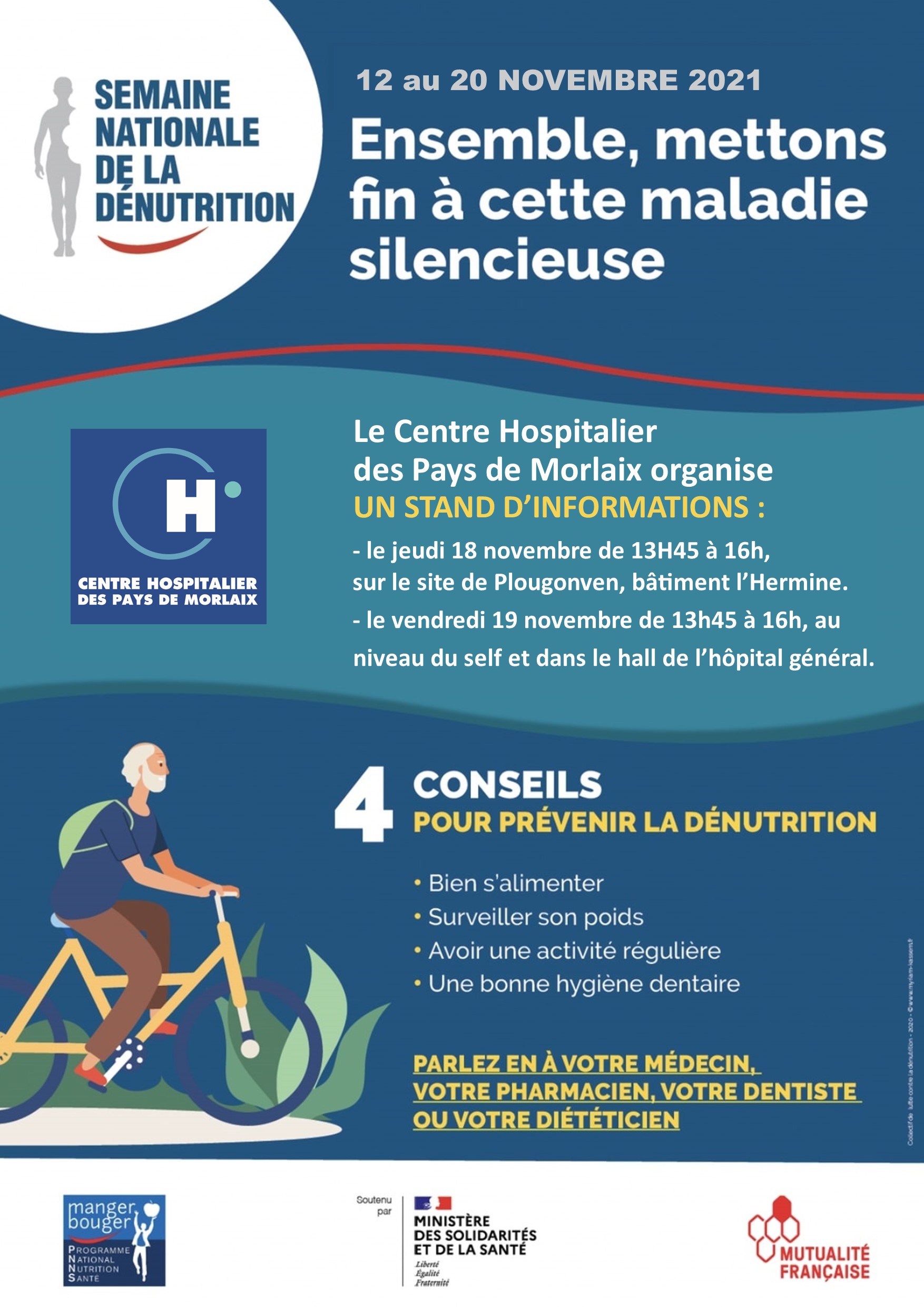 affiche semaine dénutrition 2021