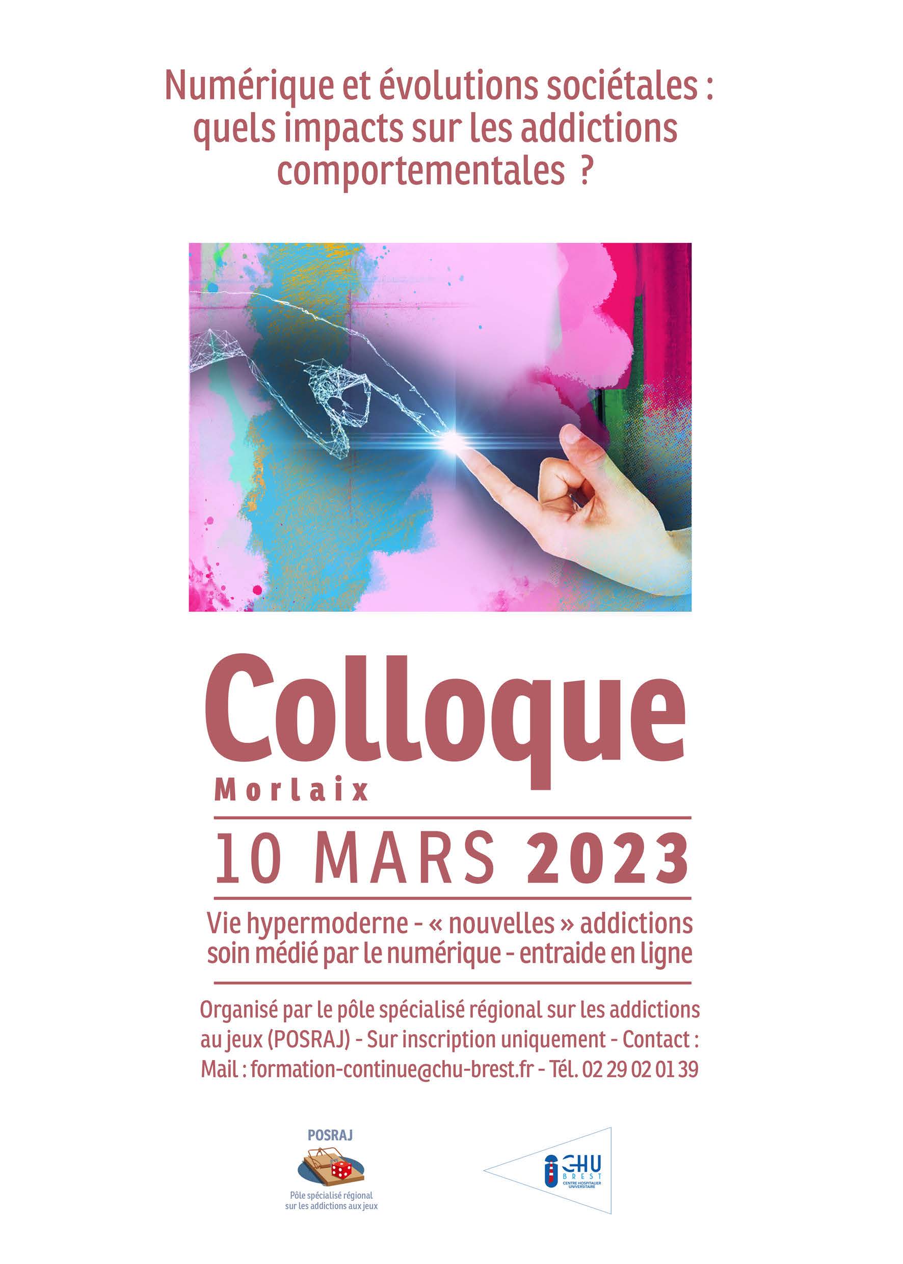 affiche colloque POSRAJ 2023