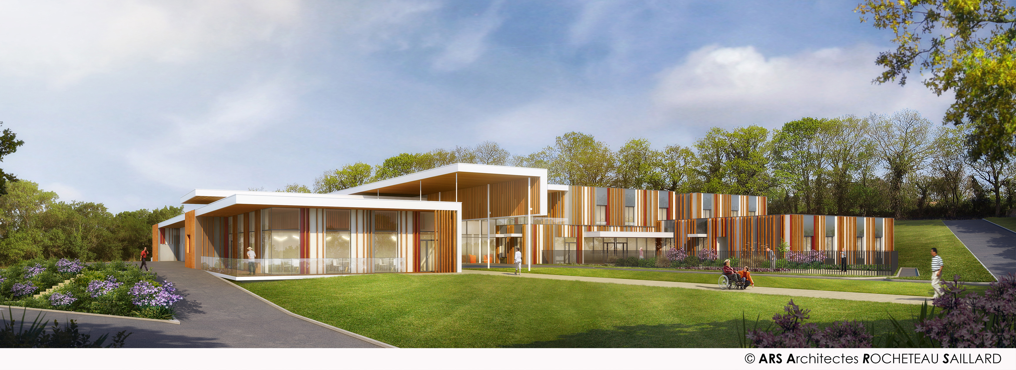 Construction batiment soins de suite et de récupération