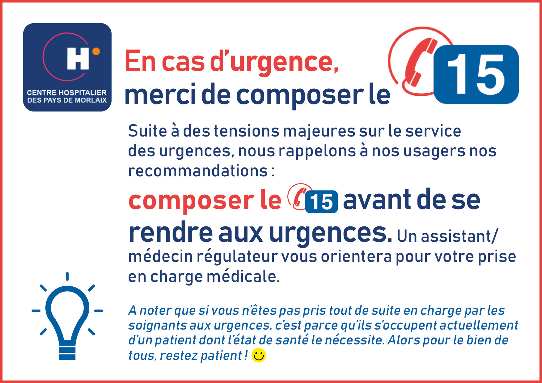 visuel tensions aux urgences