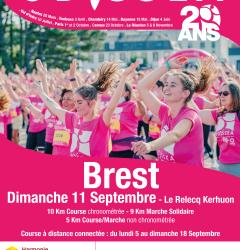 affiche course Odyssea Brest