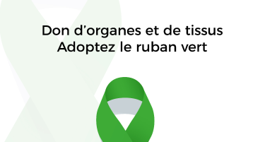 Ruban vert don d'organes